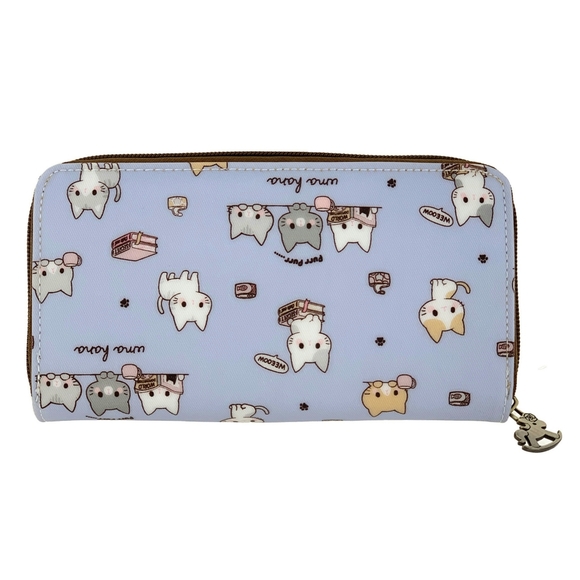 Waterproof Cat Long Snap Fold Wallet Purse Coin Pouch - Picture 3 of 9